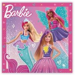 Ubrousky papírové Barbie Fantasy 33 x 33 cm 20 ks
