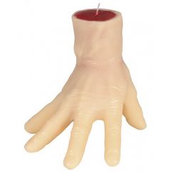 Svíčka Useknutá ruka 15 cm