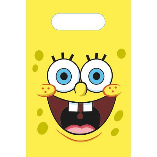 SÁČKY papírové Spongebob 8ks