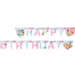 Banner Pricezny Disney "Happy birthday" 2m