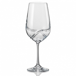 Crystalex Sklenice na víno TURBULENCE 550 ml, 2 ks