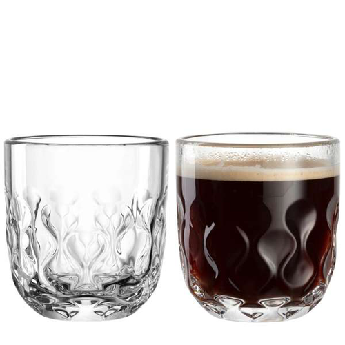 Leonardo sklenice na cappuccino Gocce 220 ml 2 ks