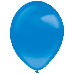Balónky latexové dekoratérské Crystal modré 35 cm 50 ks