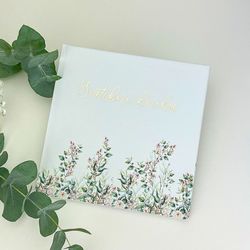 Svatební kniha Květy růžové 20 x 20 cm