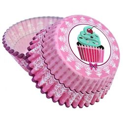 Košíčky na muffiny Cupcake růžové 50 ks