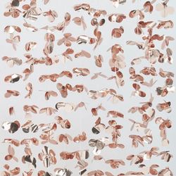 Závěs fóliový na fotopozadí Květy Rose Gold 2 x 1,7 m
