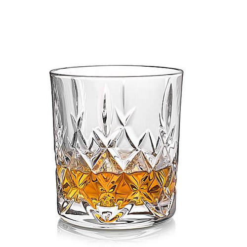 Crystal Bohemia BRIXTON sklenice na whisky 320 ml, 6 ks