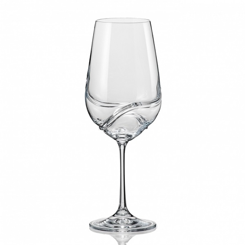 Crystalex Sklenice na víno TURBULENCE 350 ml, 2 ks