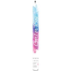 KONFETY vystřelovací Gender Reveal modré KLUK 57cm