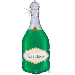 BALÓNEK  FOLIOVÝ láhev šampusu Cheers
