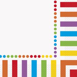 UBROUSKY  papírové Rainbow 16 ks