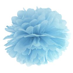 POM POM světle modrý 35cm