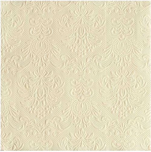 UBROUSKY Elegance sv. krémové  - 33x33cm 15ks