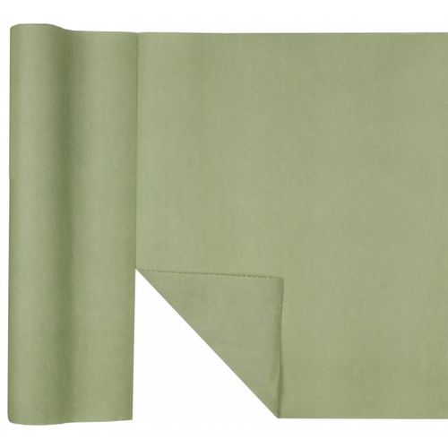 ŠERPA stolová netkaná olivová 40cm/4,80m