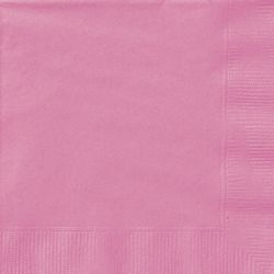 UBROUSKY jednobarevné Hot pink - 33x33cm 20ks