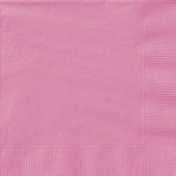 UBROUSKY jednobarevné Hot pink - 33x33cm 20ks