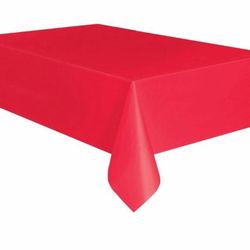 UBRUS plastový Ruby Red