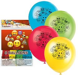 Balónky latexové Emoji 8ks