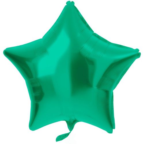 BALÓNEK fóliový Hvězda zelená 48cm