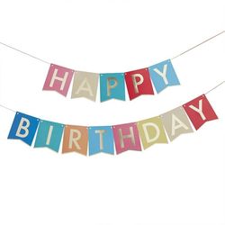 BANNER Happy Birthday Multicolor 2x1,7m