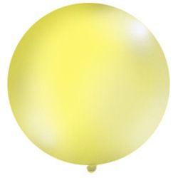 BALON velký kulatý 1m žlutý