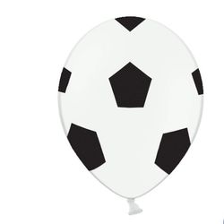 BALÓNKY latexové Fotbal 30cm 6ks