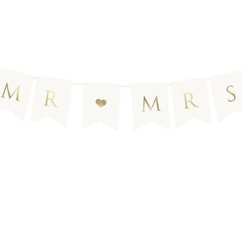 BANNER Mr MRS 15x85cm