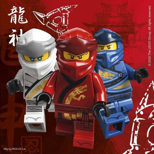 LEGO NINJAGO UBROUSKY 33x33cm 16 ks