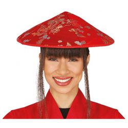 KLOBOUK japonský červený
