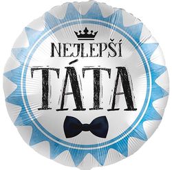 BALÓNEK fóliový Nejlepší táta 43cm