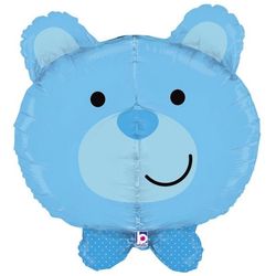 BALÓNEK fóliový dětský Medvídek modrý 69cm