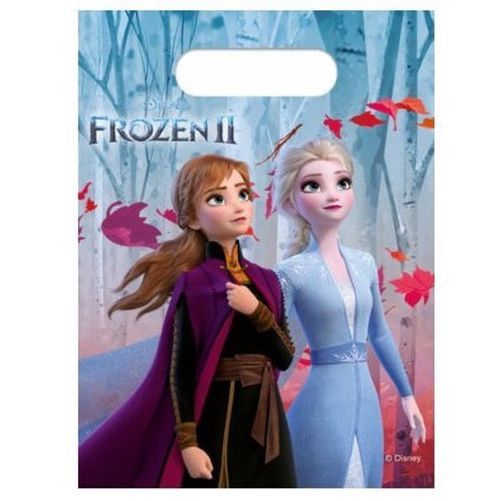 TAŠTIČKY plastové Frozen 2 16x23cm 6ks