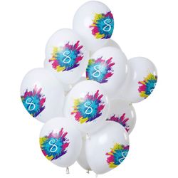 BALÓNKY latexové 8 let 12 ks