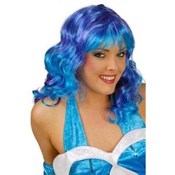 PARUKA Mermaid modro-fialová