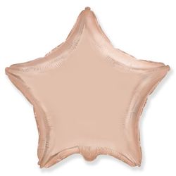 BALÓNEK fóliový Hvězda Rose Gold 46cm