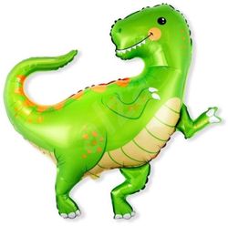 BALÓNEK fóliový Dinosaurus zelený