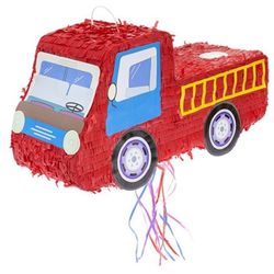 Piňata Hasičské auto  47x17x25.5 cm