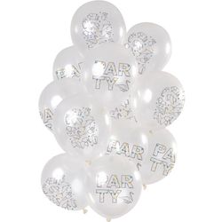 BALONKY buket  PARTY latexové 30cm 12ks