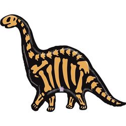 BALÓNEK fóliový Brontosaurus kostra 127cm