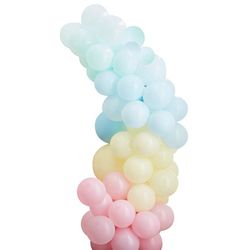 SADA balónků na balónkový oblouk pastel mix 75ks