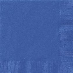 UBROUSKY jednobarevné Royal blue - 33x33cm 20ks