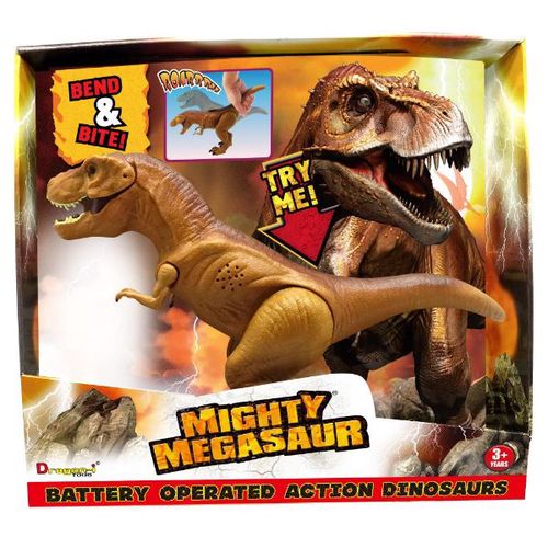 HRAČKA Mighty MegasaurT-REX hnědý