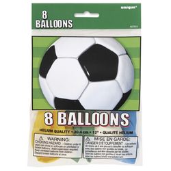 BALÓNKY s potiskem latexové fotbal 8ks