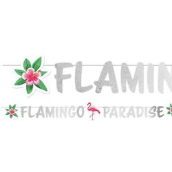 BANNER Flamingo Paradise 135cm