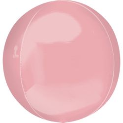 BALON ORBZ pastelově růžový 38x40cm