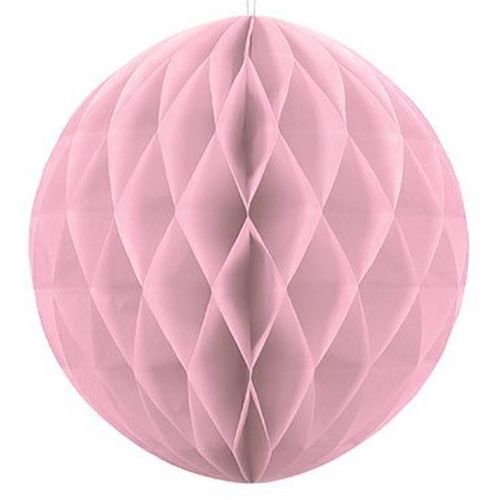 KOULE papírová dekorační růžová 20cm 1ks